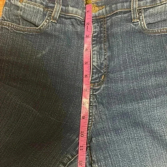 [12]NYDJ  Lift Tuck High Rise Wide Cuff Capri Crop Jeans - Picture 5 of 8